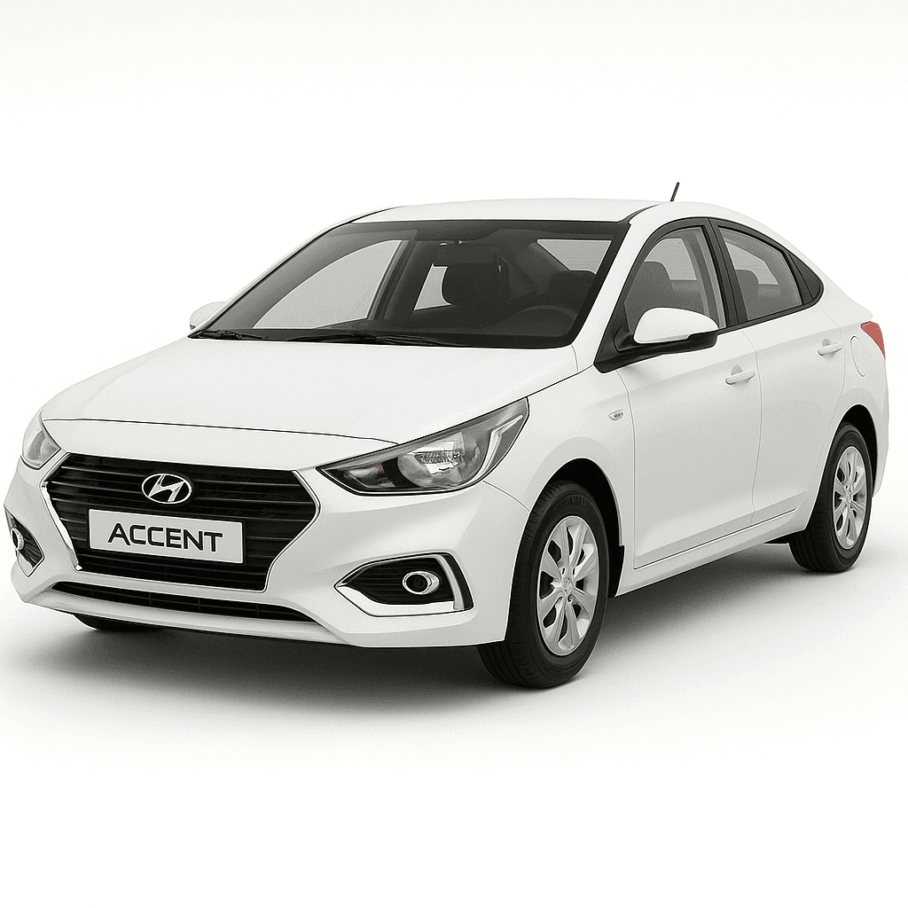 Hyundai Accent rental car in Curacao